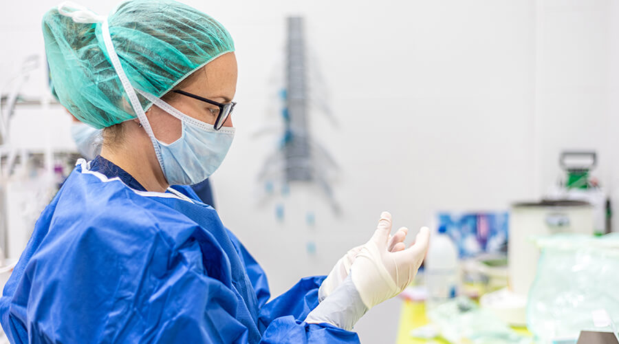 Nurse In PPE