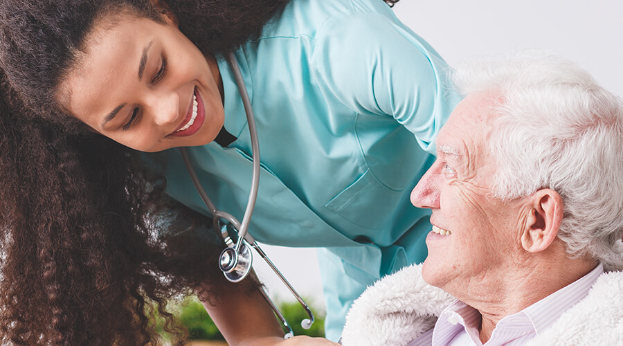 Nurse With Patient
