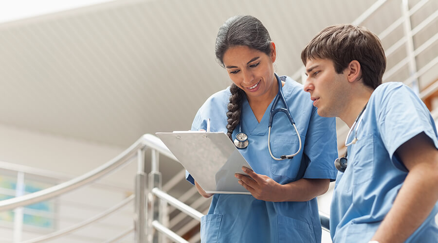 Nurse Talking