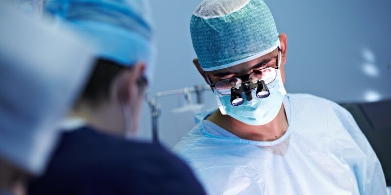 Surgeon In Theatre