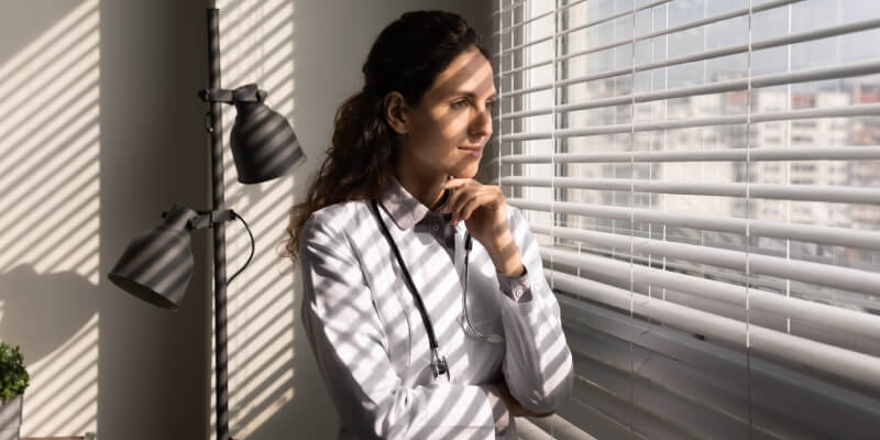 Nurse In Thought